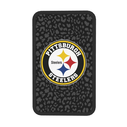 Pittsburgh Steelers 2 print Car handrail box cushion Personalized car armrest cover