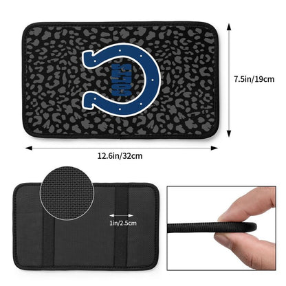 Indianapolis Colts print Car handrail box cushion Personalized car armrest cover