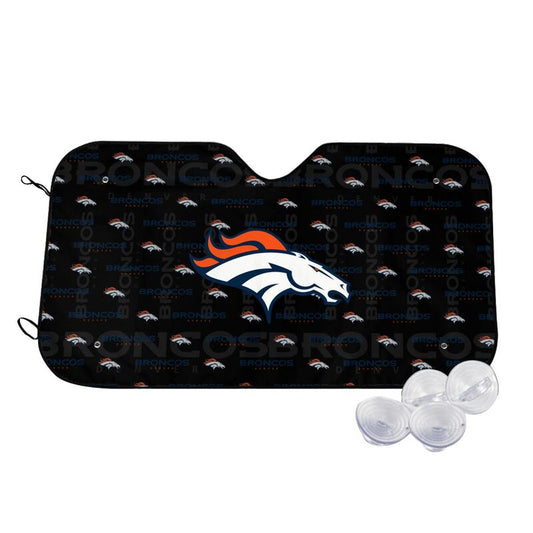 Denver Broncos Printed is suitable for front Car windshield sunshades Car windshield sunshades