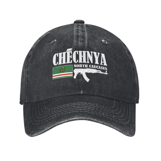 Chechnya North Caucasus Printed unisex baseball cap outdoor hats adjustable cap trucker gift hat