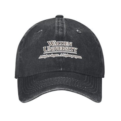 Walden University Printed unisex baseball cap adjustable cap outdoor sun hats trucker hat