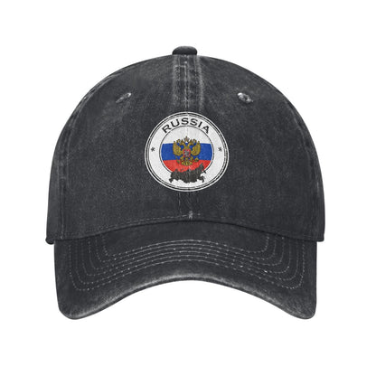 Russia Seal Printed unisex baseball cap adjustable cap outdoor sun hats trucker hat