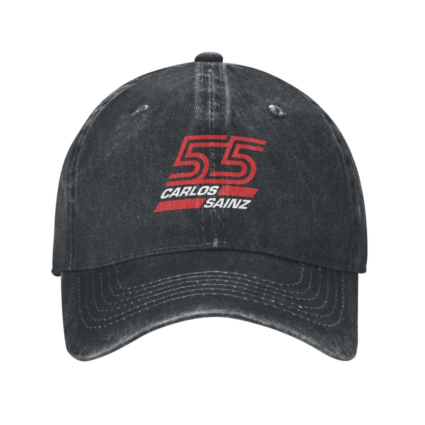 Carlos Sainz 55 Printed unisex baseball cap outdoor hats adjustable cap trucker gift hat