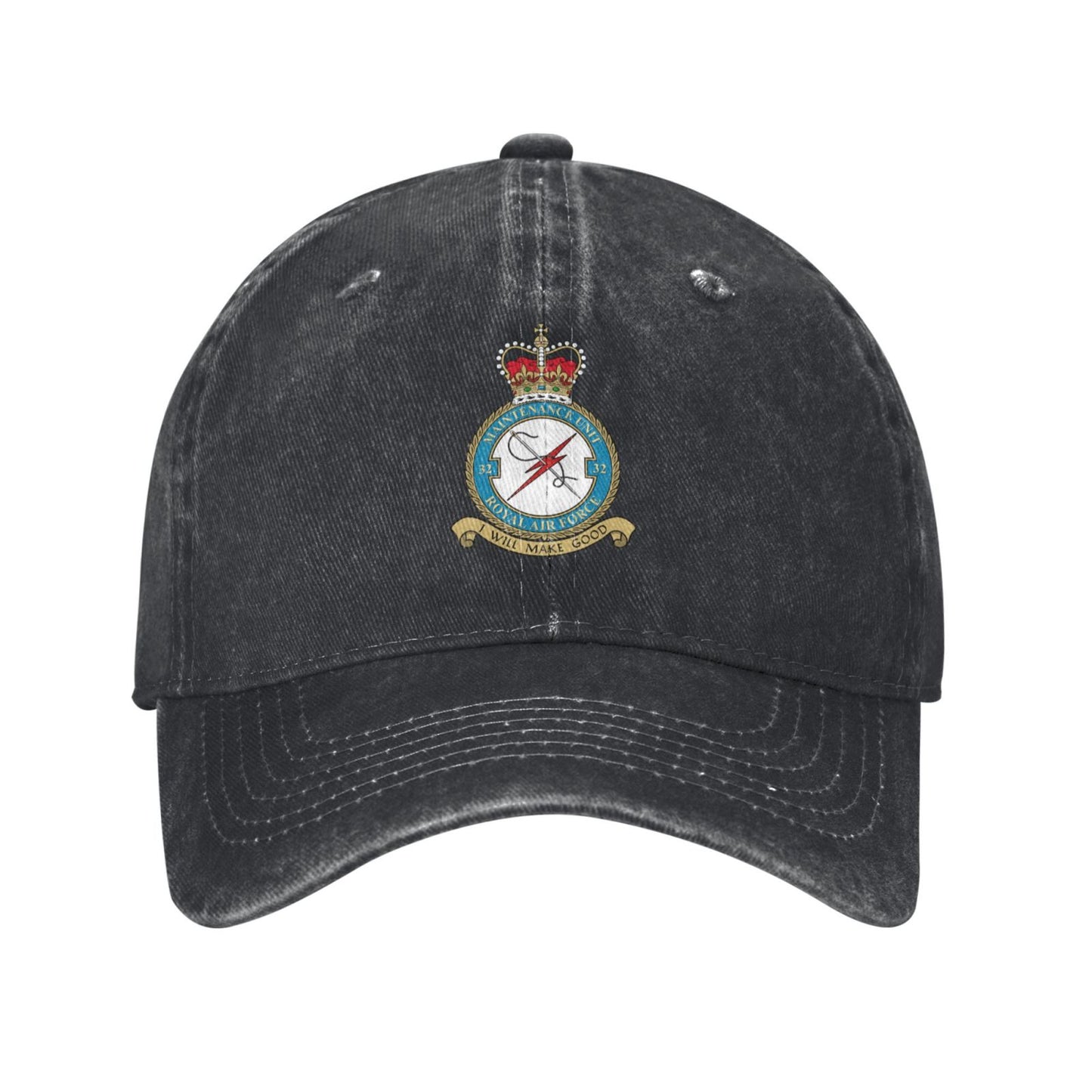 Royal Air Force Maintenance Unit 32 Shield Printed unisex baseball cap adjustable cap outdoor trucker hat veterans Gifts