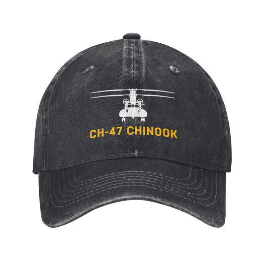 CH-47 Chinook Printing unisex baseball cap adjustable hats Outdoor leisure hat veteran gift