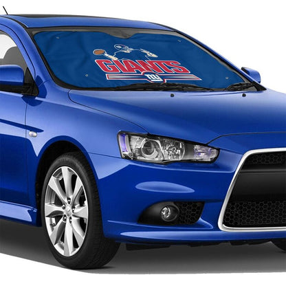 New York Giants 4 Print Car windshield sunshades suitable for front Car windshield sunshades