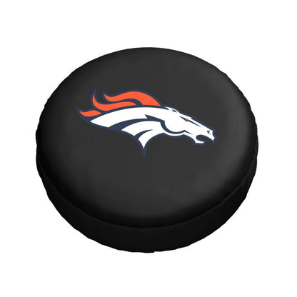 Denver Broncos 2 Car tire protection cover spare tire waterproof and dustproof cover