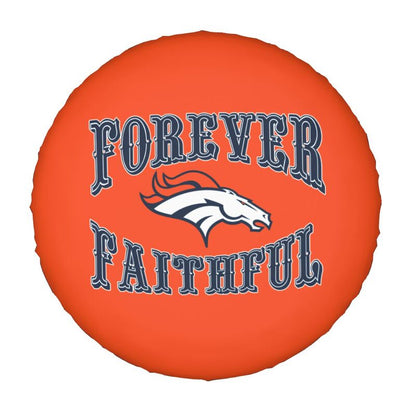 Denver Broncos Printing car spare tire dust protection cover tire protection cover