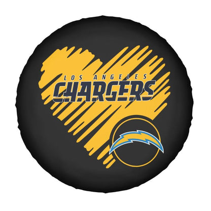San Diego Chargers Printed car spare tire dust protection cover tire protection cover