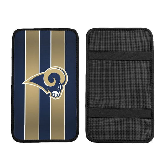 Los Angeles Rams5 Printed car armrest box pad elbow protection pad