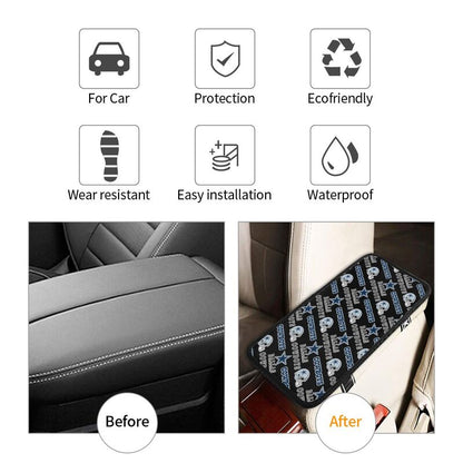 Dallas Cowboys Printing car armrest box protective pad