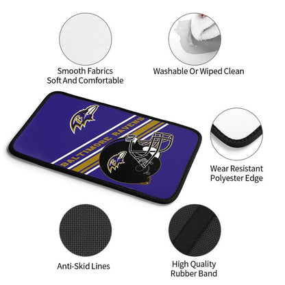 Baltimore Ravens Print armrest protective cover car armrest box cushion