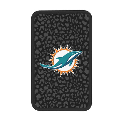 Miami Dolphins print Car handrail box cushion Personalized car armrest cover