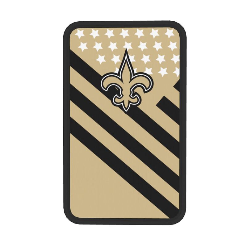 New Orleans Saints Printed car armrest box pad anti-abrasion pad