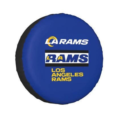 Los Angeles Rams 4 Car tire protective cover waterproof and dustproof tire cover
