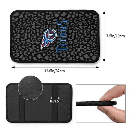 Tennessee Titans 2 printed Car handrail box cushion Personalized car armrest cover