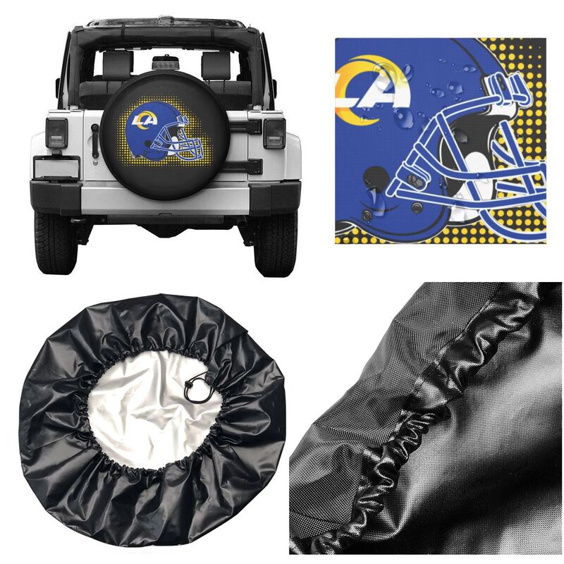 Los Angeles Rams Printing tire protection covers car sun protection tire protection cover