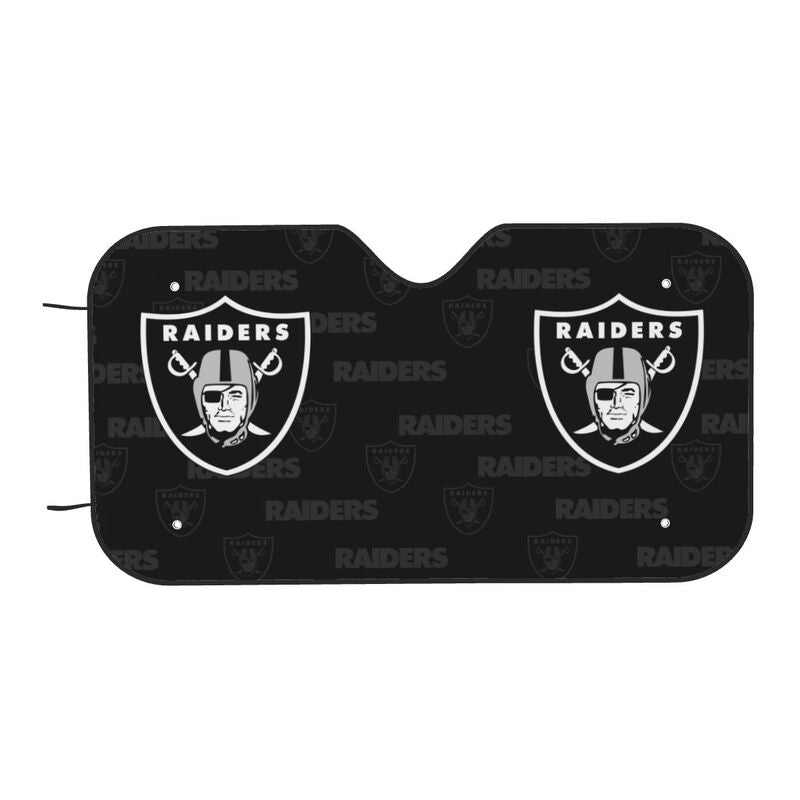 Las Vegas Raiders Print Car windshield sunshades is suitable for front Car windshield sunshades