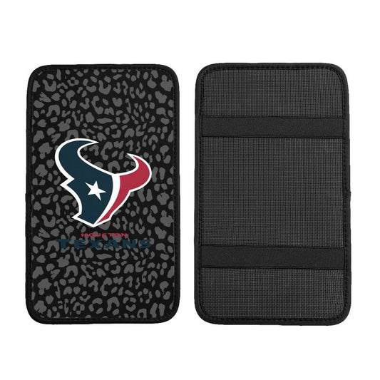 Houston Texans printed Car handrail box cushion Personalized car armrest cover