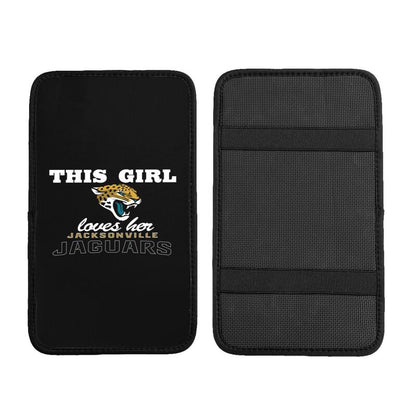 Jacksonville Jaguars Printing car center console pad car armrest protective cover