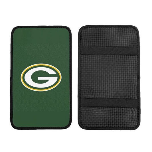 Green Bay Packers Printed car armrest box pad elbow protection pad
