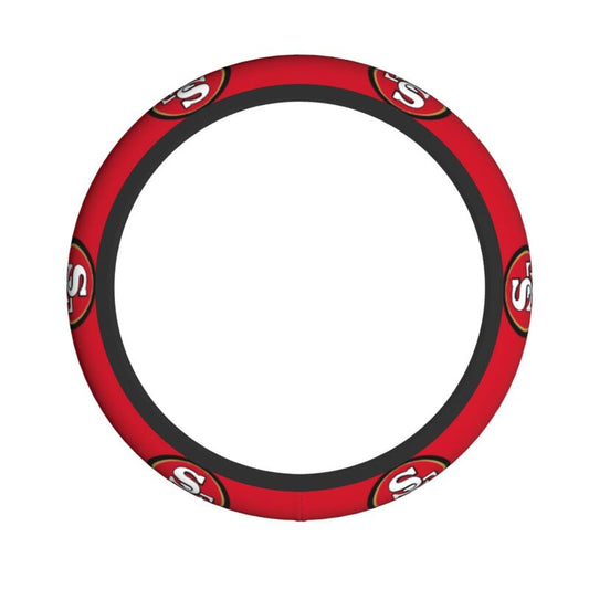 San Francisco 49ers 3 Printed breathable elastic steering wheel anti slip cover