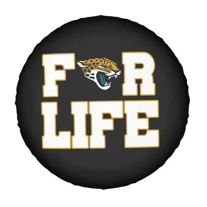Jacksonville Jaguars Printing tire protection cover car spare tire dust protection cover