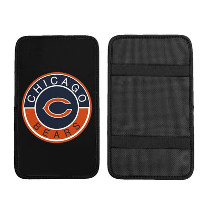 Chicago Bears print car armrest protective cover Car center console armrest pad