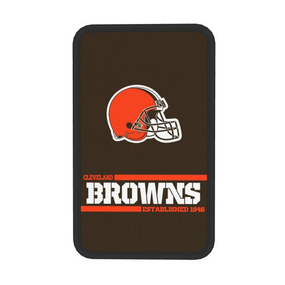 Cleveland Browns Printed car armrest box pad Protective pad