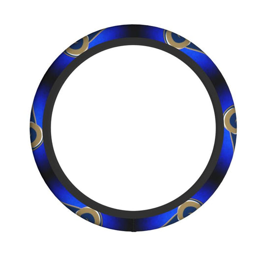 Los Angeles Rams 1 Printed breathable elastic steering wheel protective cover