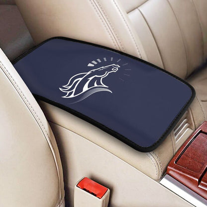 Denver Broncos Printed car armrest box pad anti-abrasion pad