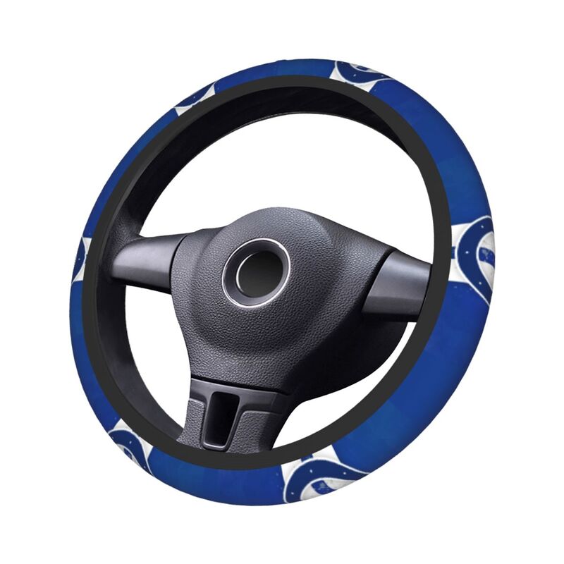 Indianapolis Colts Printed breathable elastic steering wheel protective cover