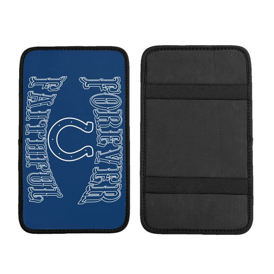 Indianapolis Colts Print car armrest box cover armrest protective cover