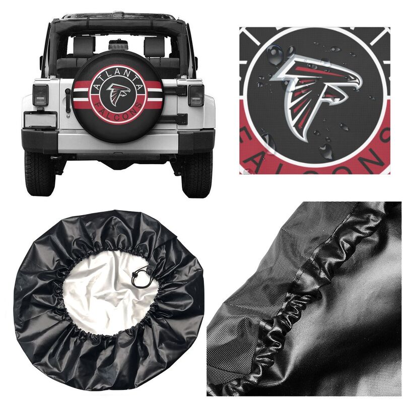 Atlanta Falcons Print tire protection cover car sun protection tire protection cover