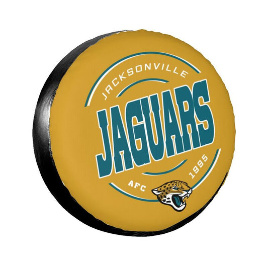Jacksonville Jaguars Printing car tire protection cover car spare tire dust protection cover