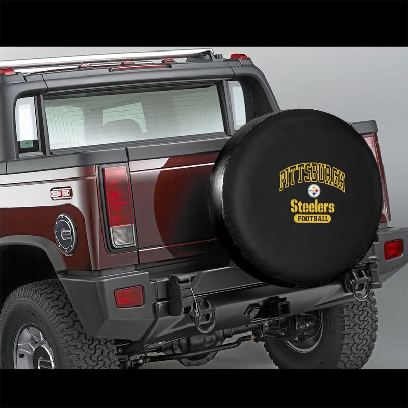 Pittsburgh Steelers 2 Printing tire protection cover car sun protection tire protection covers