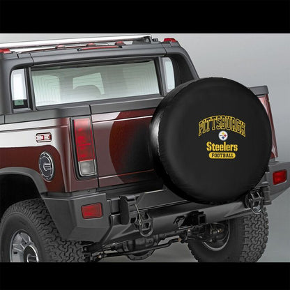 Pittsburgh Steelers 2 Printing tire protection cover car sun protection tire protection covers