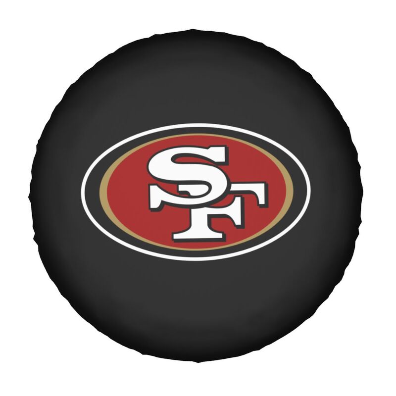 San Francisco 49ers car dustproof sunscreen tyre protective cover Tyre protective cover