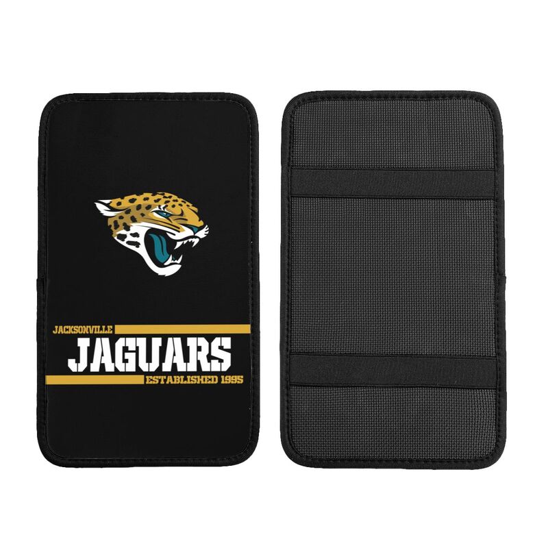 Jacksonville Jaguars Printed car armrest box pad Protective pad