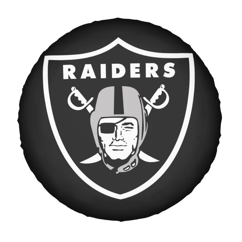 Las Vegas Raiders 7 car dustproof sunscreen tyre protective cover Tyre protective cover