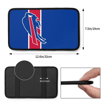 Car armrest box pad Buffalo Bills 5 Printed central armrest box cushion protective pad