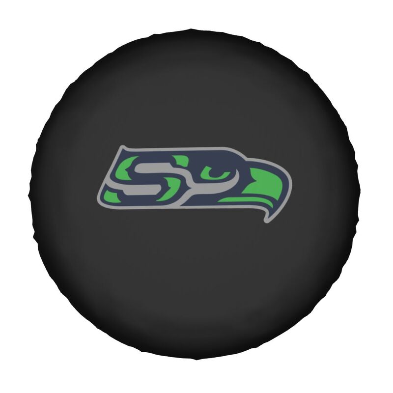 Seattle Seahawks 2 Printing tire protection cover car sun protection tire protection covers