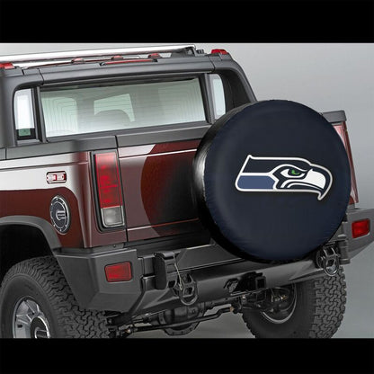 Seattle Seahawks car dustproof sunscreen tyre protective cover Tyre protective cover