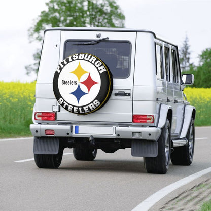 Pittsburgh Steelers Printing car tire covers waterproof and dustproof protective covers