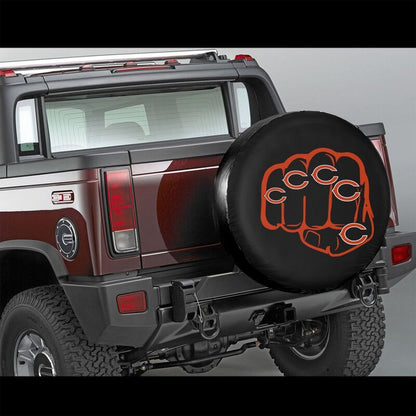 Chicago Bears Print tire protection cover car spare tire dust protection covers