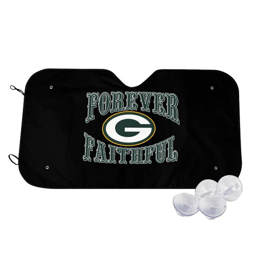 Green Bay Packers Printing car multi size front windshield sunshade car windshield sunshade