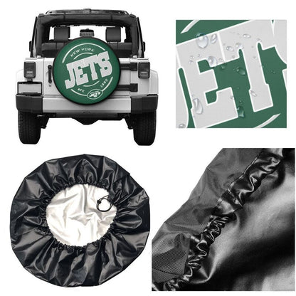 New York Jets Printing car tire protection cover car spare tire dust protection cover