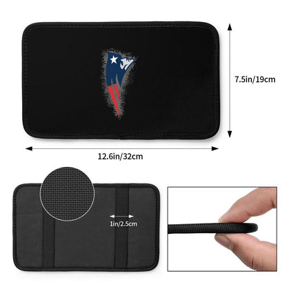 New England Patriots1 Printed car center armrest box pad anti slip pad