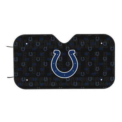Indianapolis Colts Printed is suitable for front Car windshield sunshades Car windshield sunshades