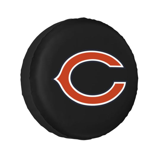 Chicago Bears2 Car tire protection cover spare tire waterproof and dustproof cover